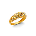 14K Yellow Gold Fancy Assorted & 7 Day Ring - RG3239