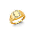 14K Yellow Gold Fancy Assorted & 7 Day Ring - RG3243