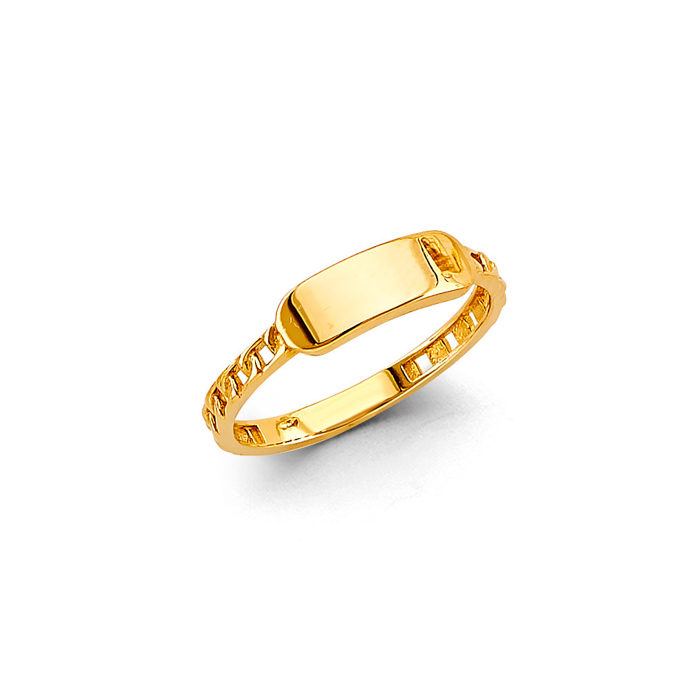 14K Yellow Gold Fancy Assorted & 7 Day Ring - RG3255