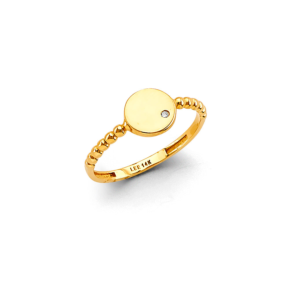 14K Yellow Gold Fancy Assorted & 7 Day Ring - RG3258