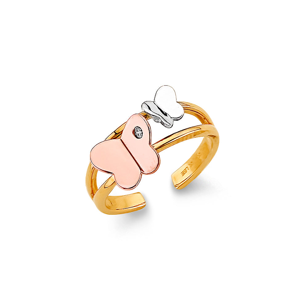 14K Yellow Gold Toe Ring - RG3259