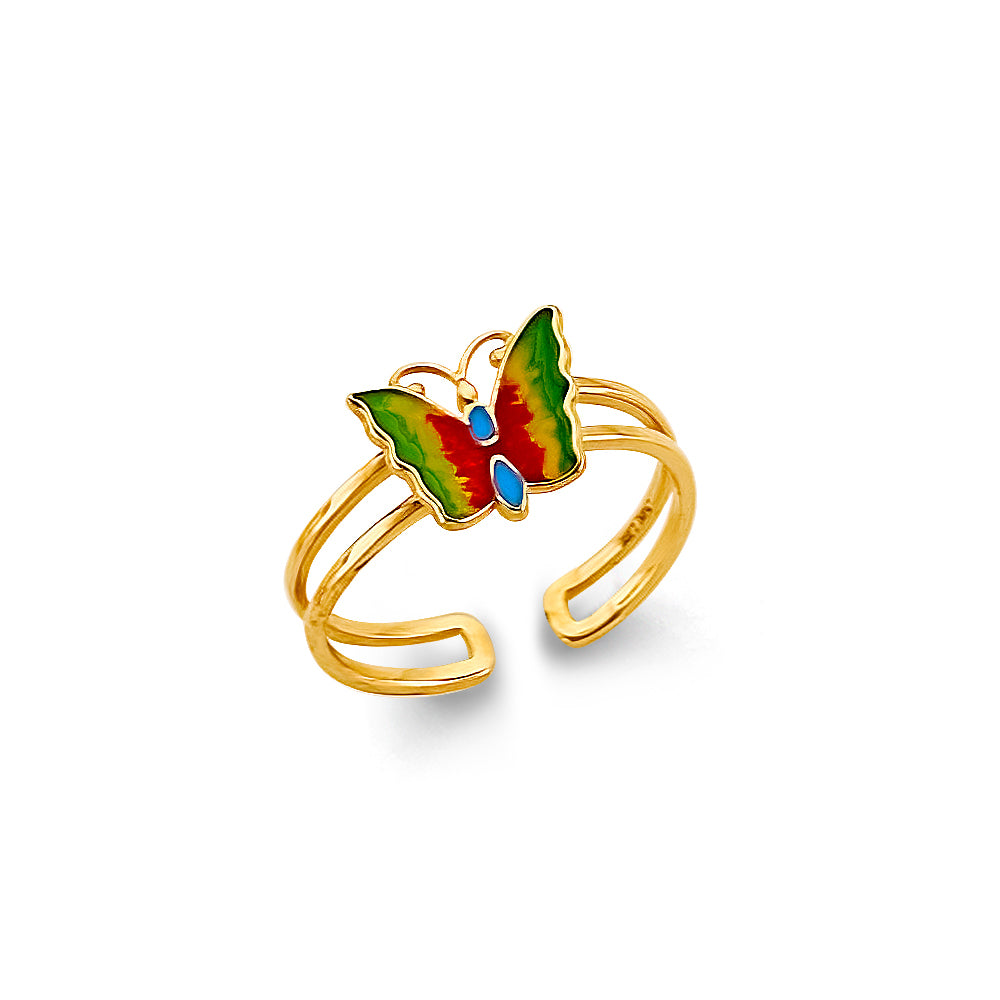 14K Yellow Gold Toe Ring - RG3261
