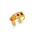 14K Yellow Gold Toe Ring - RG3265