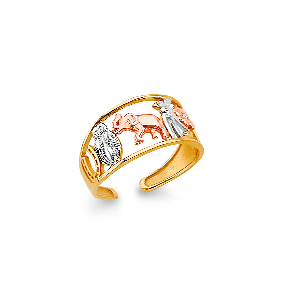 14K Yellow Gold Toe Ring - RG3269