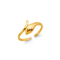 14K Yellow Gold Toe Ring - RG3272