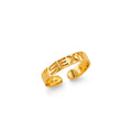 14K Yellow Gold Toe Ring - RG3277