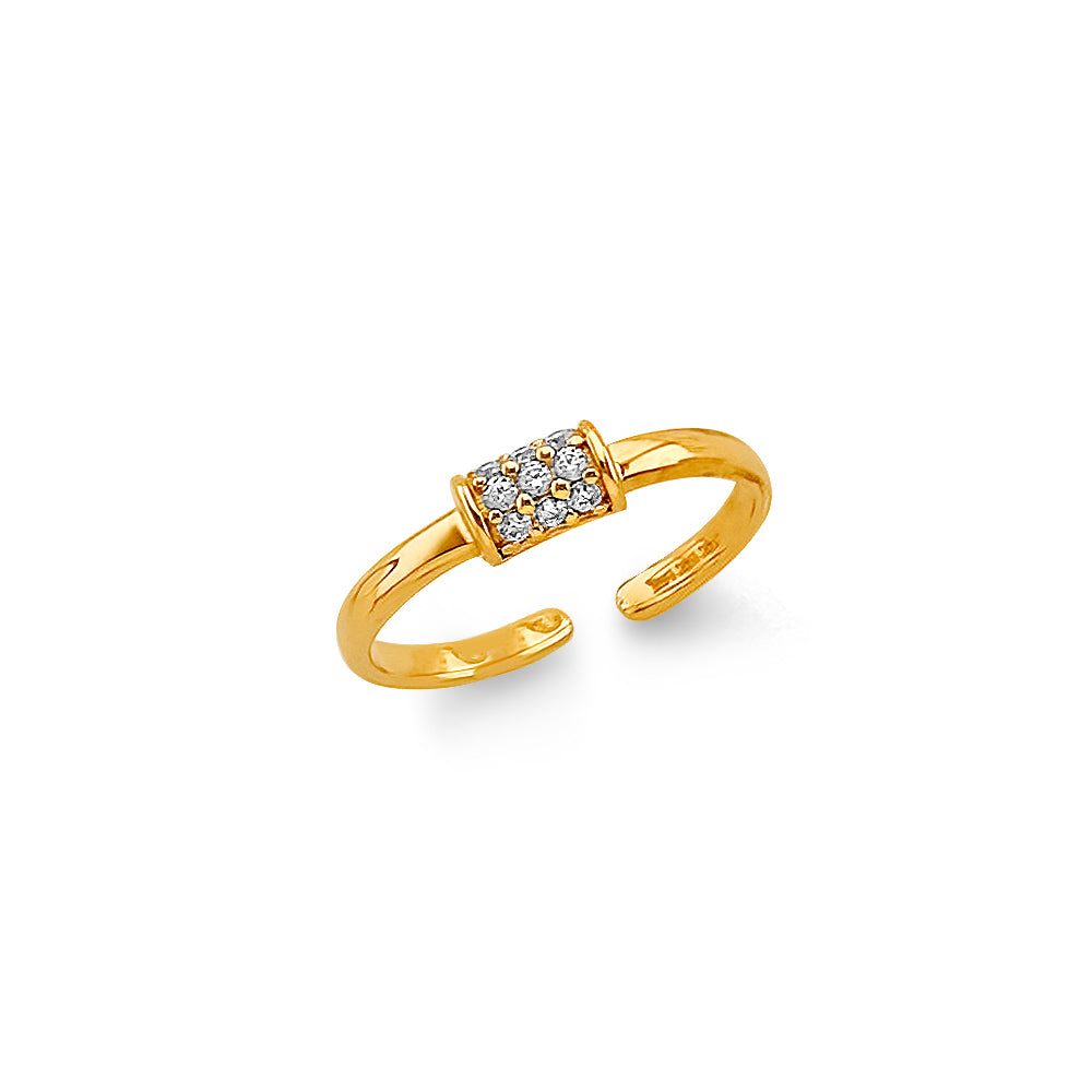 14K Yellow Gold Toe Ring - RG3278