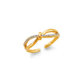 14K Yellow Gold Toe Ring - RG3280