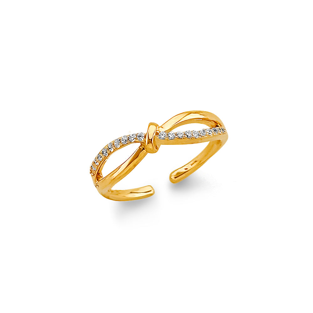 14K Yellow Gold Toe Ring - RG3280