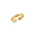 14K Yellow Gold Toe Ring - RG3281