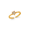 14K Yellow Gold Toe Ring - RG3284