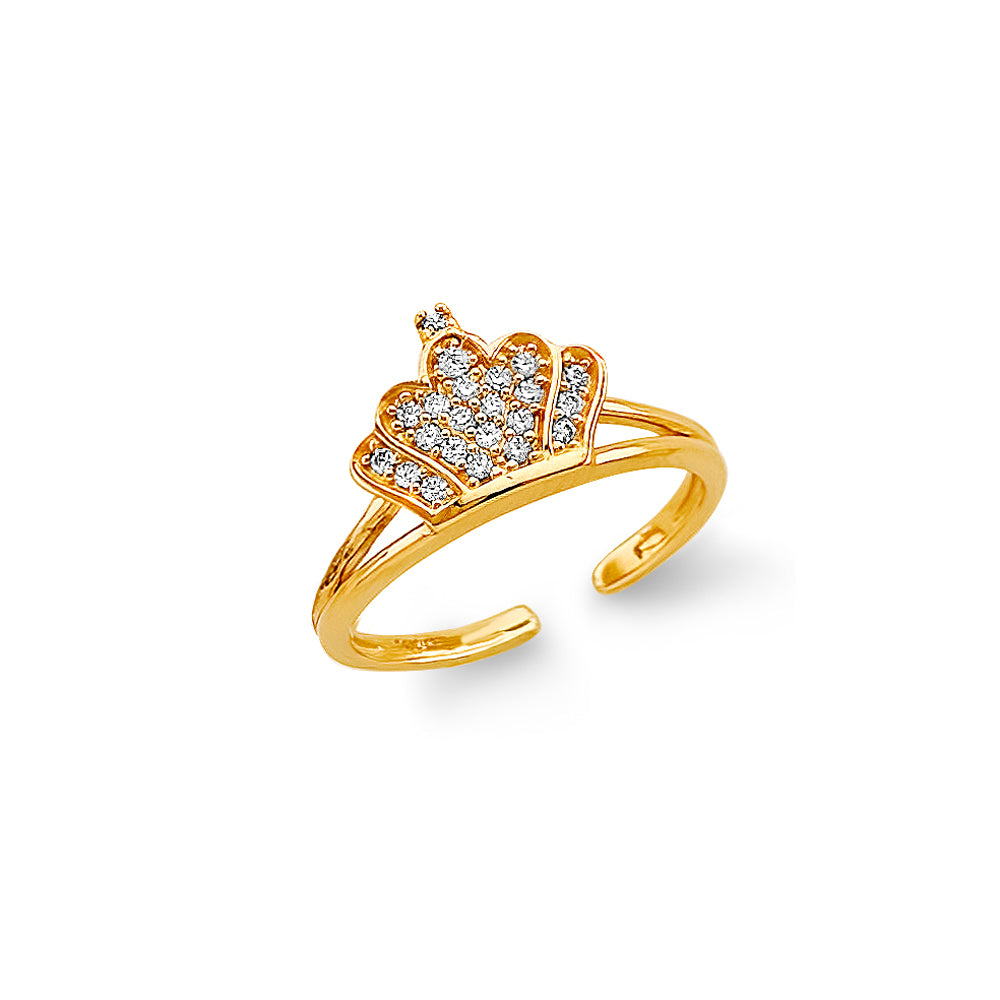 14K Yellow Gold Toe Ring - RG3285