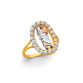 14K Yellow Gold Religious, 15 Años & Crown Ring - RG3293