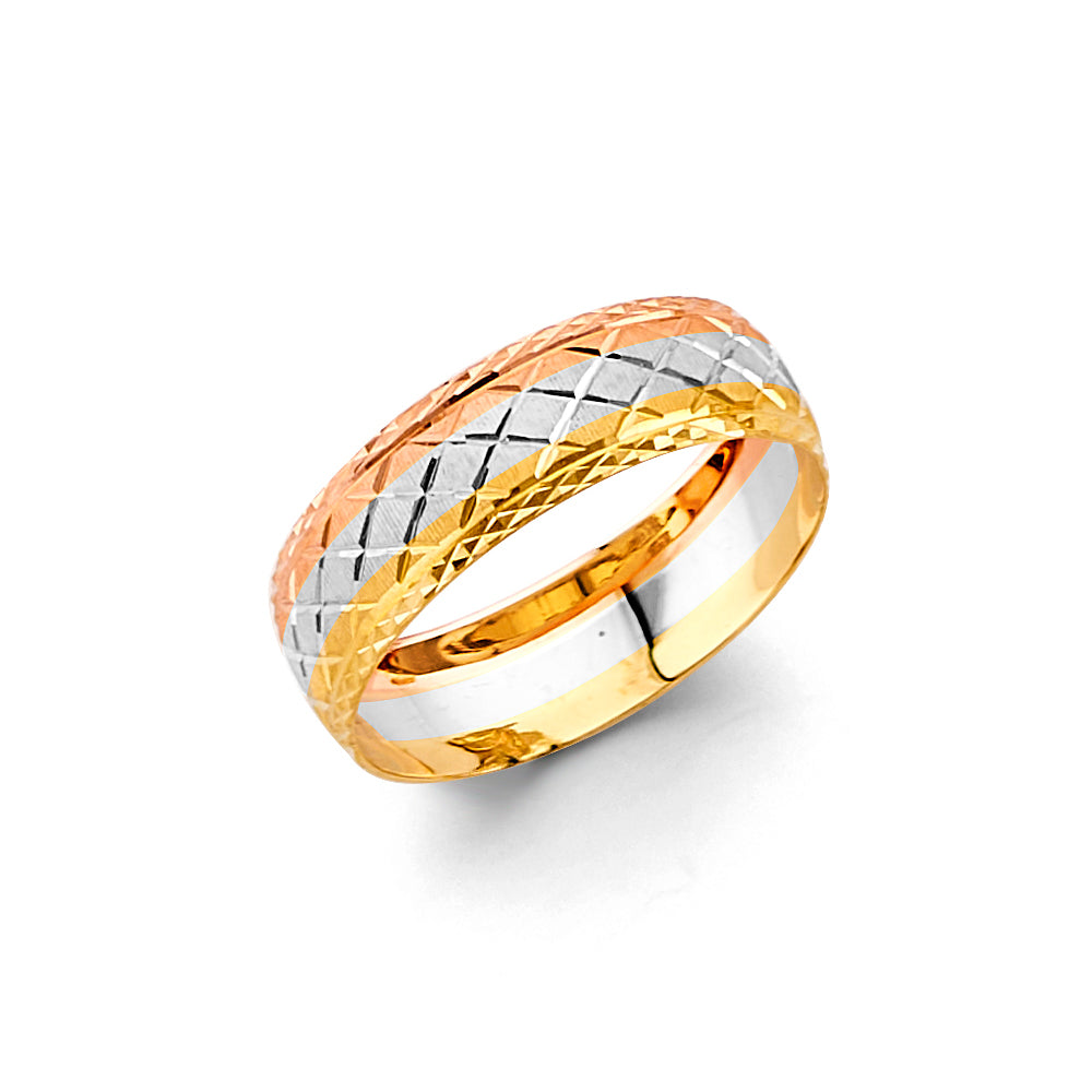 14K Yellow Gold CZ Trio Set - RG3331