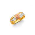 14K Yellow Gold CZ Trio Set - RG3337