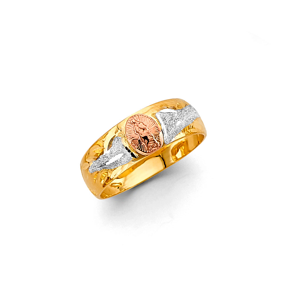 14K Yellow Gold CZ Trio Set - RG3337