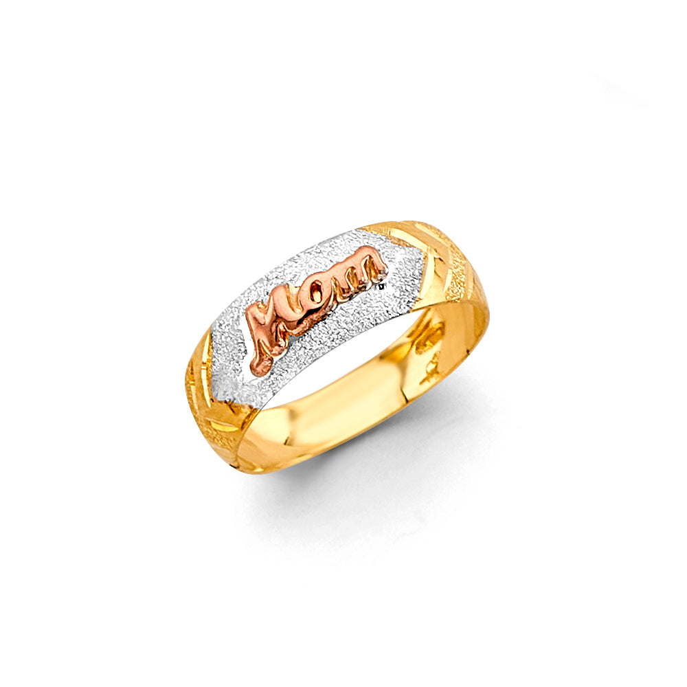 14K Yellow Gold CZ Trio Set - RG3338
