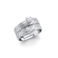 14K Yellow Gold CZ Trio Set - RG3363