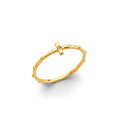 14K Yellow Gold Religious, 15 Años & Crown Ring - RG3384