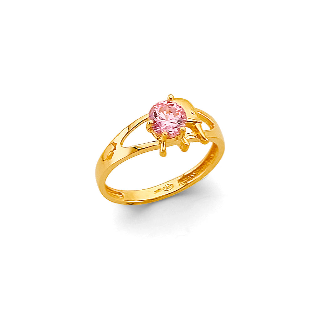 14K Yellow Gold Baby & Junior Ring - RG3392
