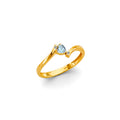 14K Yellow Gold Baby & Junior Ring - RG3396