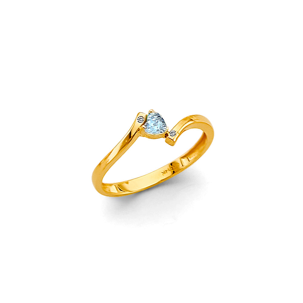 14K Yellow Gold Baby & Junior Ring - RG3396