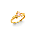 14K Yellow Gold Baby & Junior Ring - RG3397