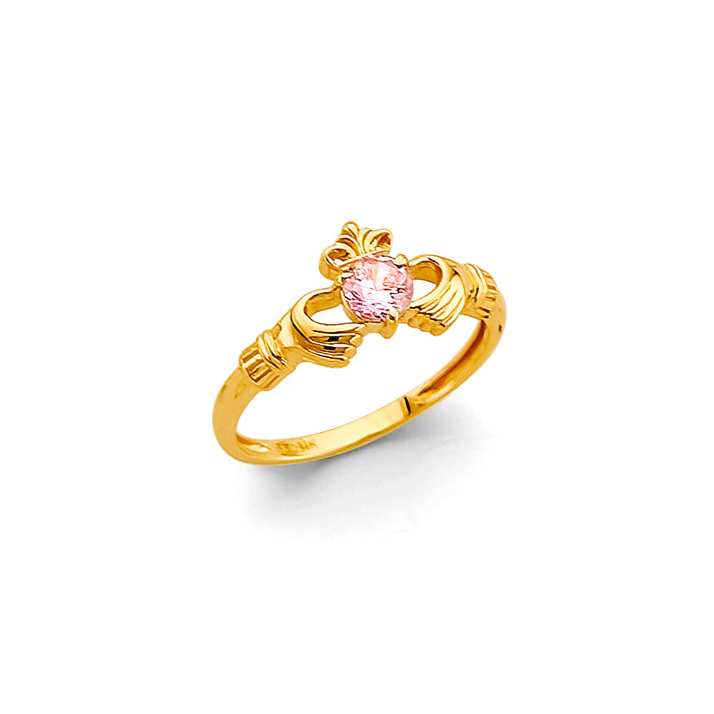 14K Yellow Gold Baby & Junior Ring - RG3397