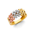 14K Yellow Gold Religious, 15 Años & Crown Ring - RG3408