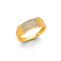 14K Yellow Gold Religious, 15 Años & Crown Ring - RG3412