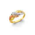 14K Yellow Gold Religious, 15 Años & Crown Ring - RG3415
