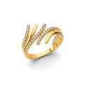 14K Yellow Gold Religious, 15 Años & Crown Ring - RG3416