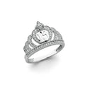 14K Yellow Gold Religious, 15 Años & Crown Ring - RG3432