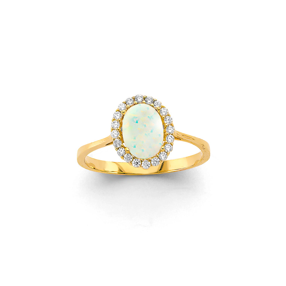 14K Yellow Gold Half Set - RG3437