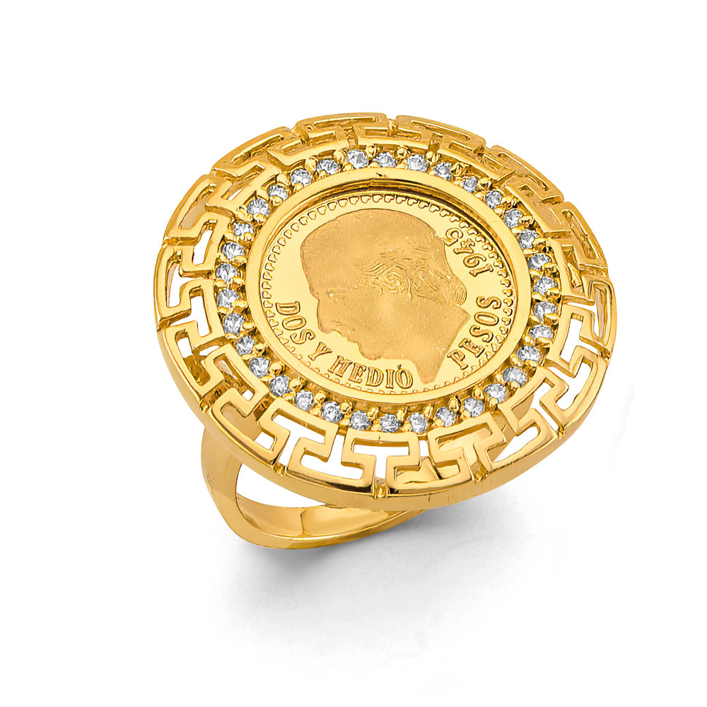 14K Yellow Gold Half Set - RG3442
