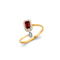 14K Yellow Gold Monthly & Zodiac Jewelry - RG3445