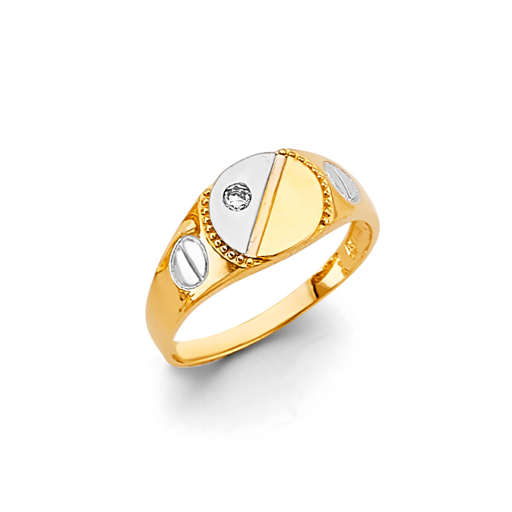 14K Yellow Gold Baby & Junior Ring - RG3472