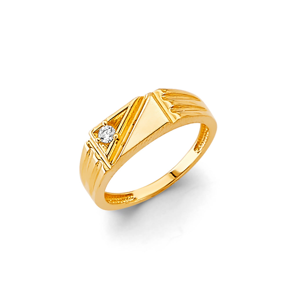 14K Yellow Gold Baby & Junior Ring - RG3478