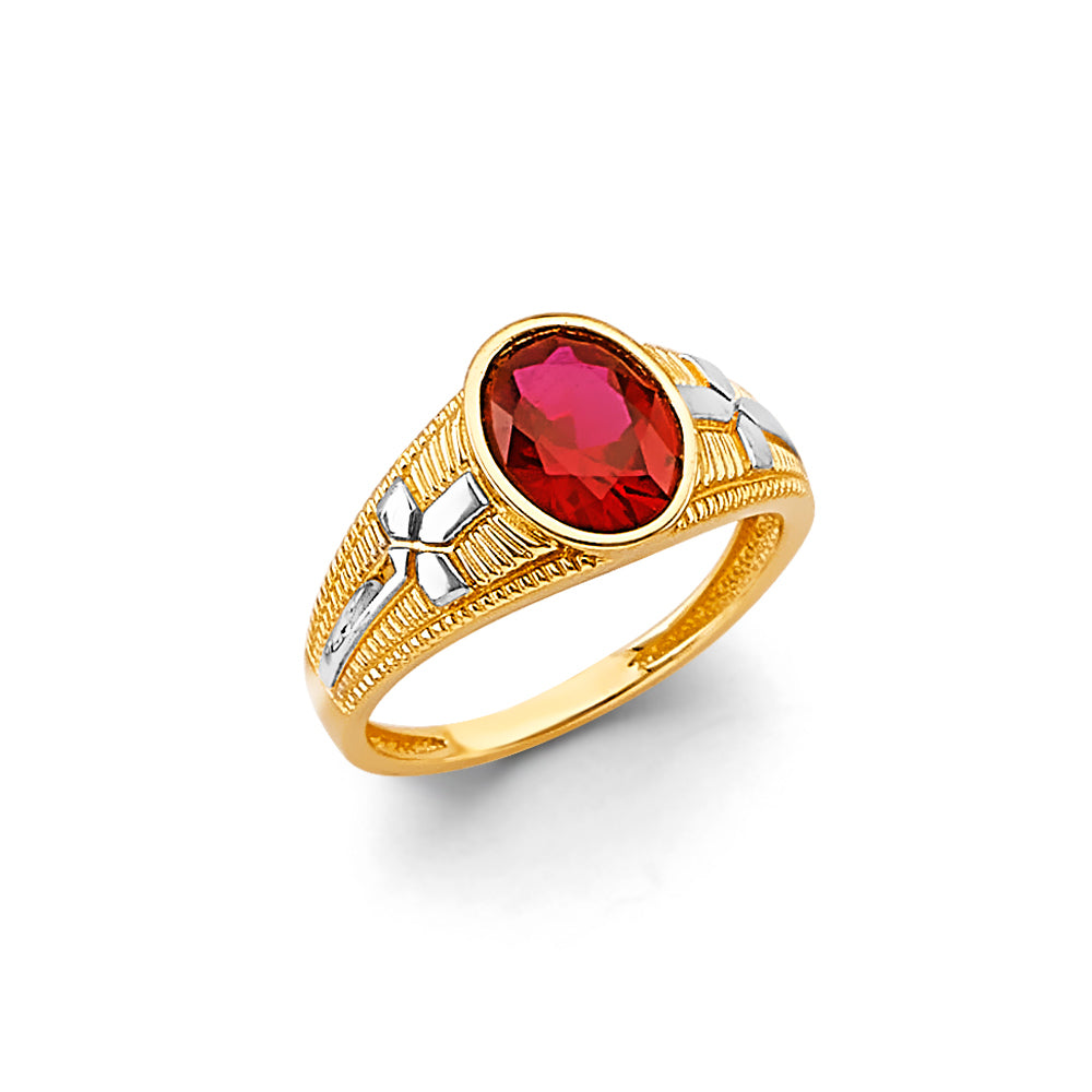 14K Yellow Gold Baby & Junior Ring - RG3487