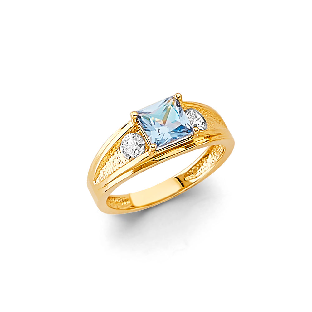 14K Yellow Gold Baby & Junior Ring - RG3488