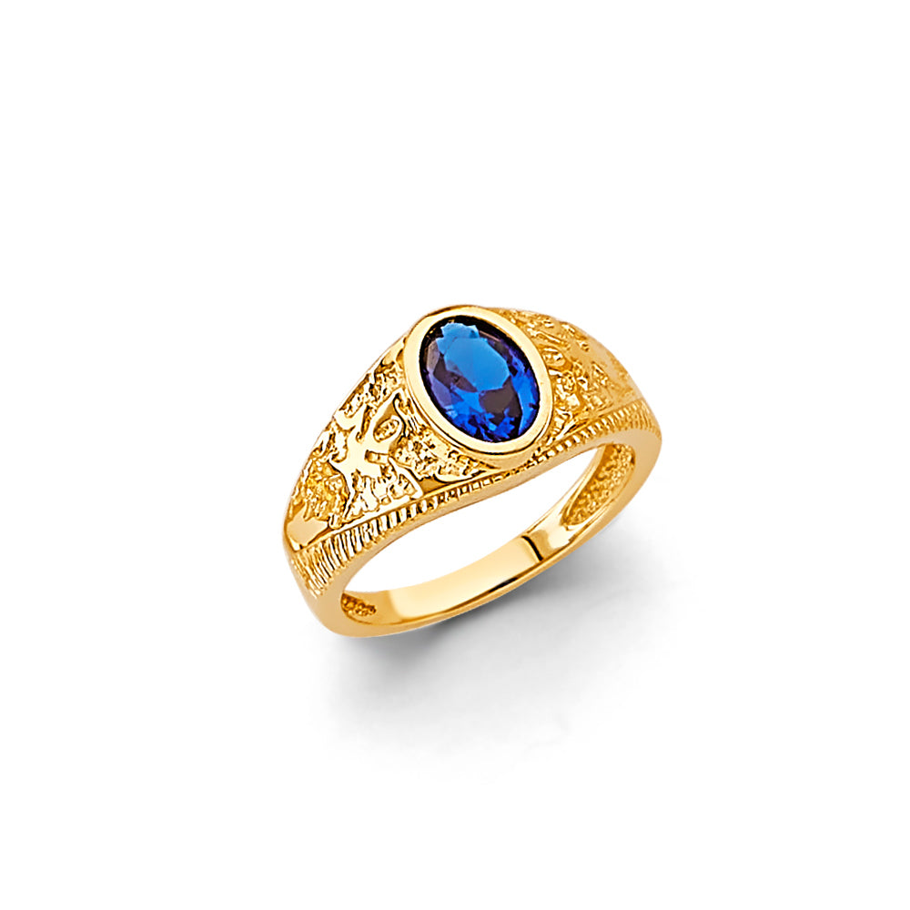 14K Yellow Gold Baby & Junior Ring - RG3489