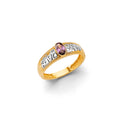 14K Yellow Gold Baby & Junior Ring - RG3491