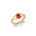 14K Yellow Gold Baby & Junior Ring - RG3492