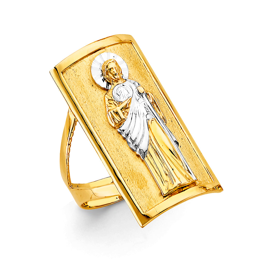 14K Yellow Gold Men's, Signet & Nugget Ring - RG3497