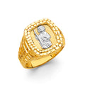 14K Yellow Gold Men's, Signet & Nugget Ring - RG3504