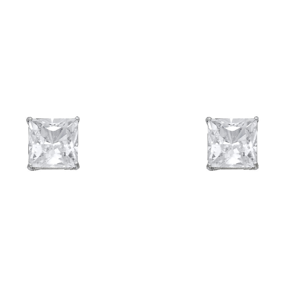 14K Yellow Gold Stud Earring & Solitaire Jewelry 3mm - ST122