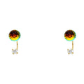 14K Yellow Gold Dangling, Telephone & Nose Jewelry - ST175