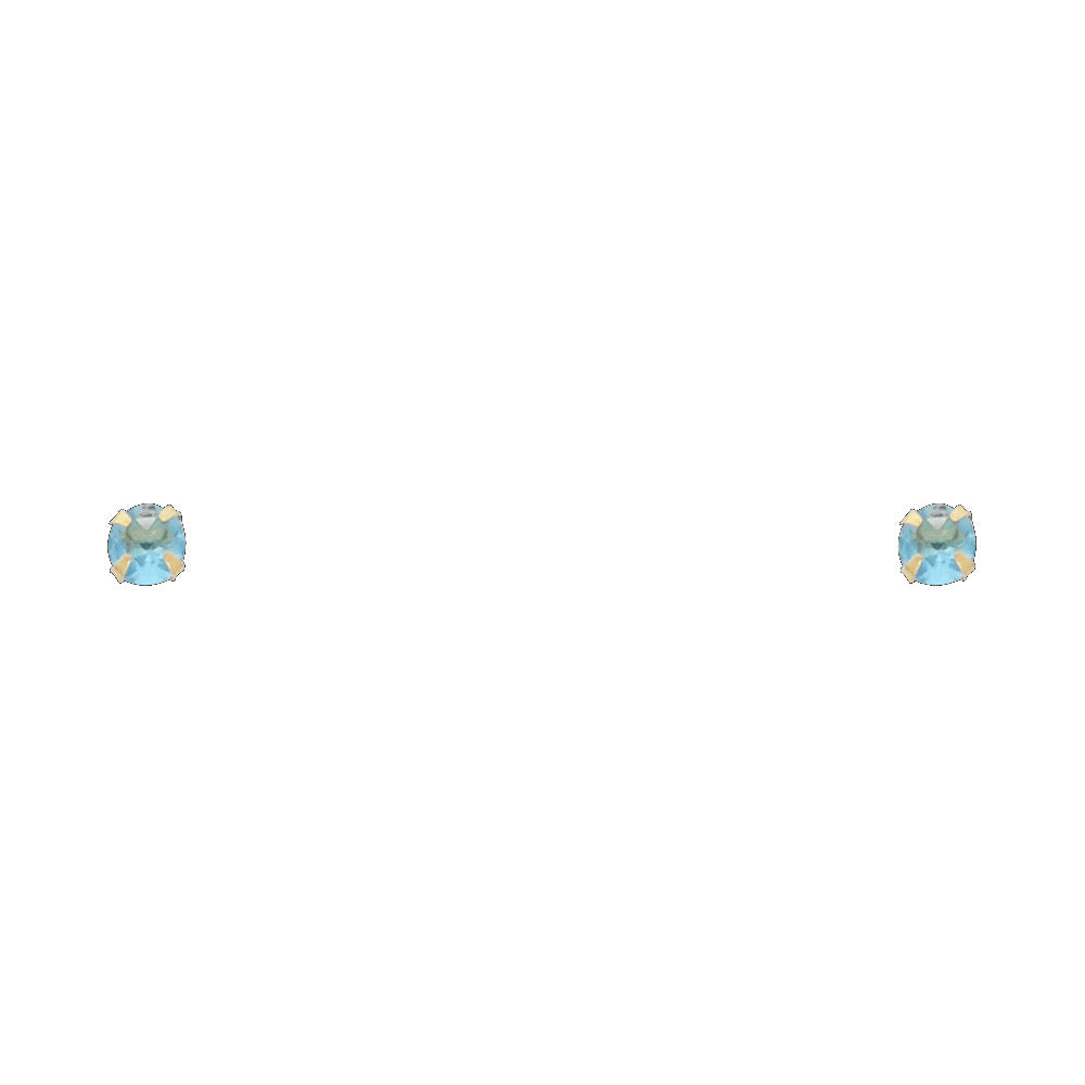 14K Yellow Gold Stud Earring & Solitaire Jewelry 2mm - ST195 - Image 12