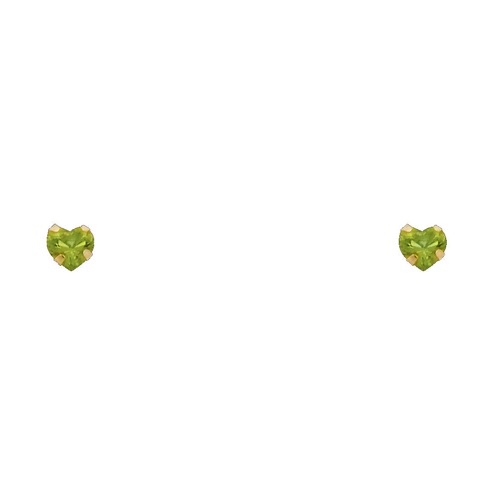 14K Yellow Gold Stud Earring & Solitaire Jewelry 4mm - ST199 - Image 8