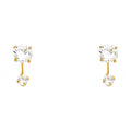 14K Yellow Gold Dangling, Telephone & Nose Jewelry - ST378